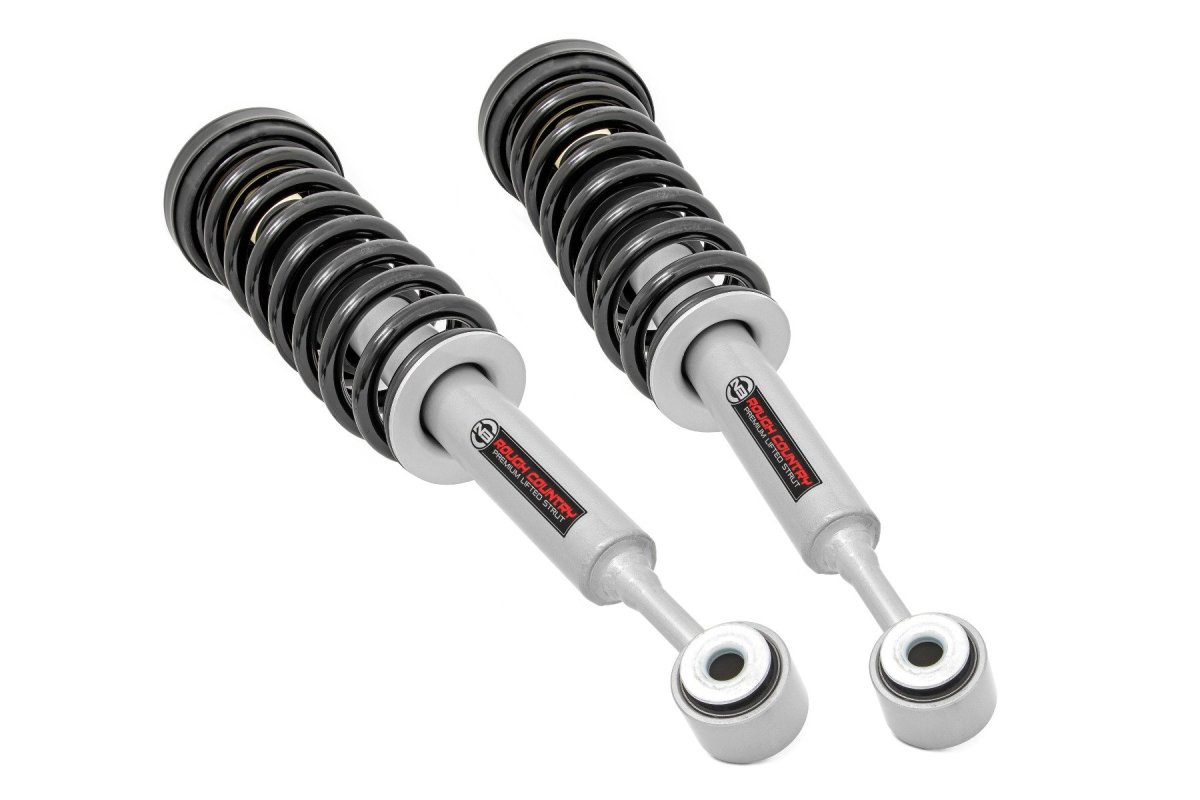 Ford F-150 Suspension Lift Kit - Front - Rough Country - N3 Performance Lifted Struts - '04-'08